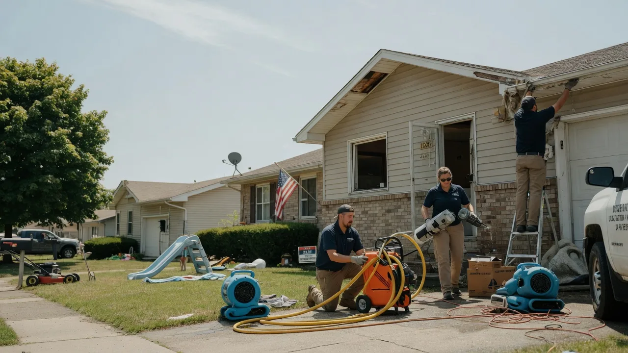 Water Damage Restoration in Columbia City, IN near me